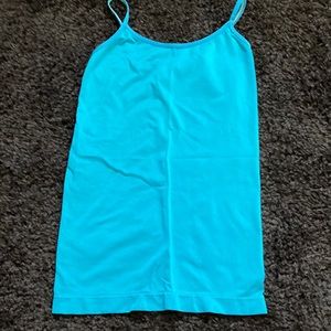 Blue/teal tank top